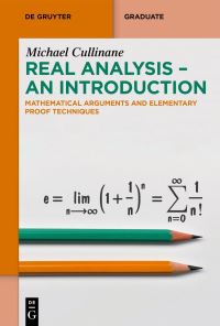 Book Cover for Real Analysis by Michael J Cullinane