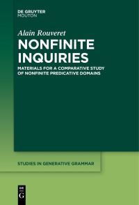 Book Cover for Nonfinite Inquiries by Alain Rouveret