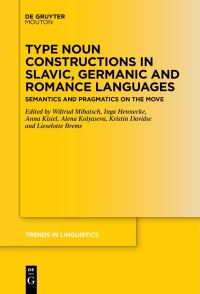 Book Cover for Type Noun Constructions in Slavic, Germanic and Romance Languages by Lieselotte Brems