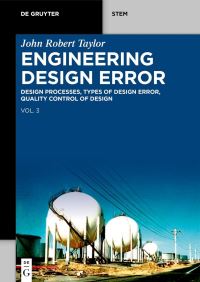 Book Cover for Engineering Design Error by John Robert Taylor