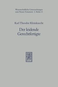 Book Cover for Der Leidende Gerechtfertigte by Karl Th Kleinknecht