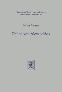 Book Cover for Philon Von Alexandrien by David J Halperin