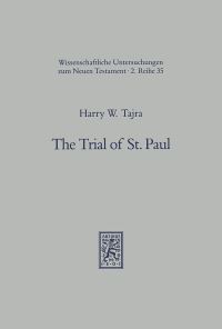 Book Cover for The Trial of St. Paul by H W Tajra