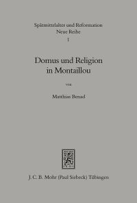 Book Cover for Domus Und Religion in Montaillou by Don B Garlington