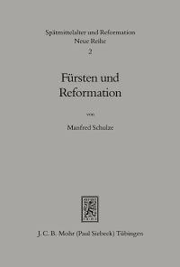 Book Cover for Fursten Und Reformation by Sinn