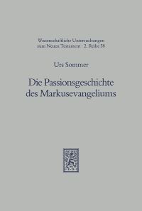 Book Cover for Die Passionsgeschichte Des Markusevangeliums by Sinn