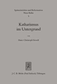 Book Cover for Katharismus Im Untergrund by Hans Ch Stoodt