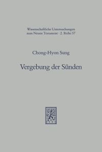 Book Cover for Vergebung Der Sunden by Traugott Koch