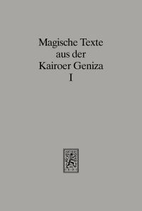 Book Cover for Magische Texte Aus Der Kairoer Geniza by Shaul Shaked, Peter Schafer, Claudia RohrbacherSticker, Martin Jacobs