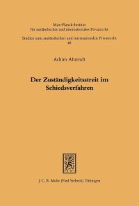 Book Cover for Der Zustandigkeitsstreit Im Schiedsverfahren by R Baasner, K Koebe
