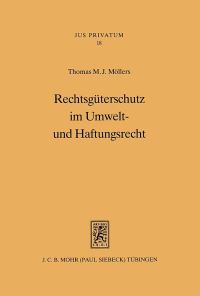 Book Cover for Rechtsguterschutz Im Umwelt- Und Haftungsrecht by Thomas M Mollers