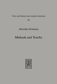 Book Cover for Mishnah Und Tosefta by Eduard Mörike, Bernhard Zeller