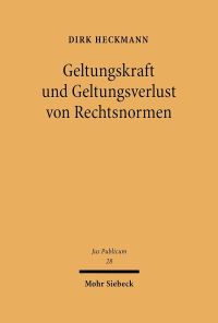 Book Cover for Geltungskraft Und Geltungsverlust Von Rechtsnormen by Peter Balla