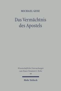 Book Cover for Das Vermachtnis Des Apostels by Michael Gese