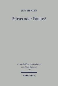 Book Cover for Petrus Oder Paulus? by Jens Herzer