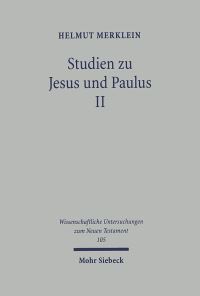 Book Cover for Studien Zu Jesus Und Paulus II by Horst Siebert