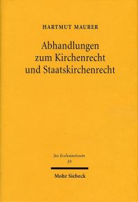 Book Cover for Abhandlungen Zum Kirchenrecht Und Staatskirchenrecht by Hartmut Maurer