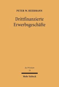 Book Cover for Drittfinanzierte Erwerbsgeschafte by Peter W Heermann