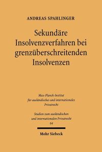 Book Cover for Sekundare Insolvenzverfahren Bei Grenzuberschreitenden Insolvenzen by Elga Bartsch