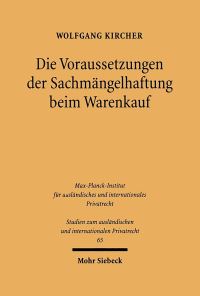 Book Cover for Die Voraussetzungen Der Sachmangelhaftung Beim Warenkauf by Wolfgang Kircher