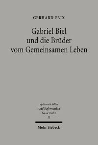 Book Cover for Gabriel Biel Und Die Bruder Vom Gemeinsamen Leben by Elga Bartsch