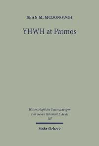 Book Cover for YHWH at Patmos: by Sean M McDonough