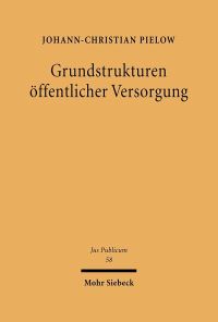 Book Cover for Grundstrukturen Offentlicher Versorgung by Johann Ch Pielow