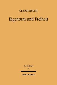 Book Cover for Eigentum Und Freiheit by Ulrich Hosch