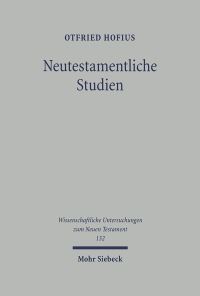 Book Cover for Neutestamentliche Studien by Jeffrey R Asher