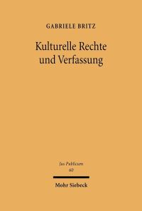 Book Cover for Kulturelle Rechte Und Verfassung by Gabriele Britz