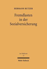 Book Cover for Fremdlasten in Der Sozialversicherung by Alan David Crown