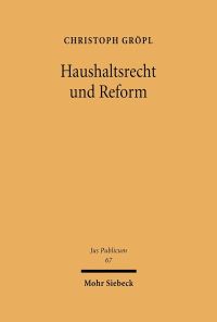 Book Cover for Haushaltsrecht Und Reform by Christoph Gropl