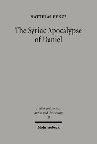 Book Cover for The Syriac Apocalypse of Daniel by Matthias Henze