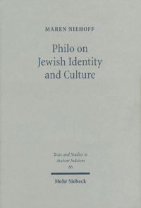 Book Cover for Philo on Jewish Identity and Culture by Maren Niehoff