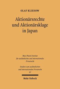 Book Cover for Aktionarsrechte Und Aktionarsklage in Japan by Antigone Samellas