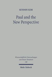 Book Cover for Paul and the New Perspective by Seyoon Kim