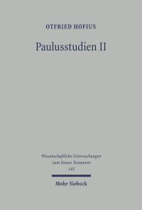 Book Cover for Paulusstudien by Richard E Burnett