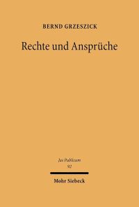 Book Cover for Rechte Und Anspruche by Eric Sorensen