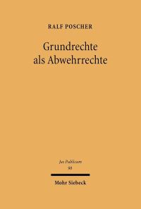 Book Cover for Grundrechte Als Abwehrrechte by Eric Sorensen