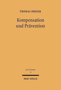 Book Cover for Kompensation Und Pravention by William D Furley, Jan Maarten Bremer