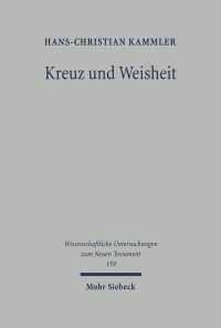 Book Cover for Kreuz Und Weisheit by Hans Ch Kammler