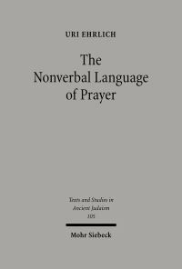 Book Cover for The Nonverbal Language of Prayer by Uri Ehrlich