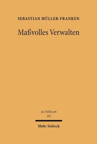 Book Cover for Massvolles Verwalten by Sebastian MullerFranken