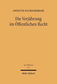 Book Cover for Die Verjahrung Im Offentlichen Recht by Chrys C Caragounis