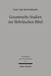 Book Cover for Gesammelte Studien Zur Hebraischen Bibel by Isac Leo Seeligmann