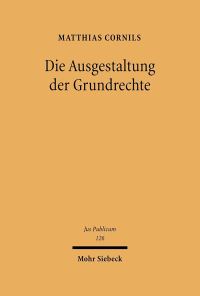 Book Cover for Die Ausgestaltung Der Grundrechte by William D Furley, Jan Maarten Bremer