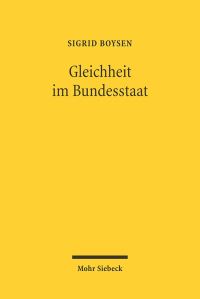 Book Cover for Gleichheit Im Bundesstaat by William D Furley, Jan Maarten Bremer
