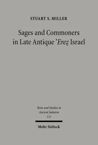 Book Cover for Sages and Commoners in Late Antique 'Erez Israel by Andrei A Orlov