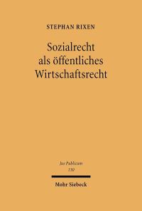 Book Cover for Sozialrecht Als Offentliches Wirtschaftsrecht by Andrei A Orlov