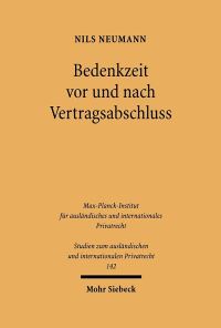 Book Cover for Bedenkzeit Vor Und Nach Vertragsabschluss by ANorman Cranin, Michael Klein, Alan M Simons
